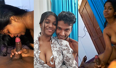 Horny Girl Giving Blowjob Painful Fucking
