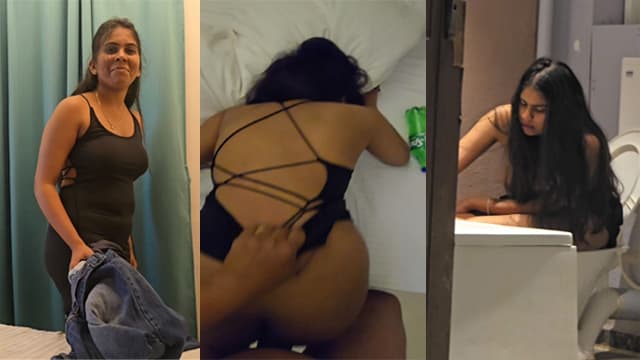 Indian Horny Girl Smoking Giving Blowjob And Hard Fucking