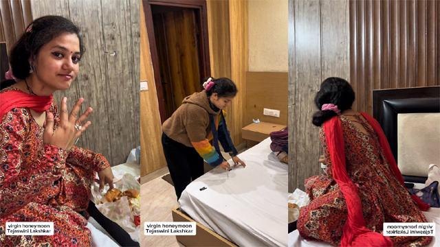 Yoga Innstructor Tejaswini Honeymoon mms Sex Video